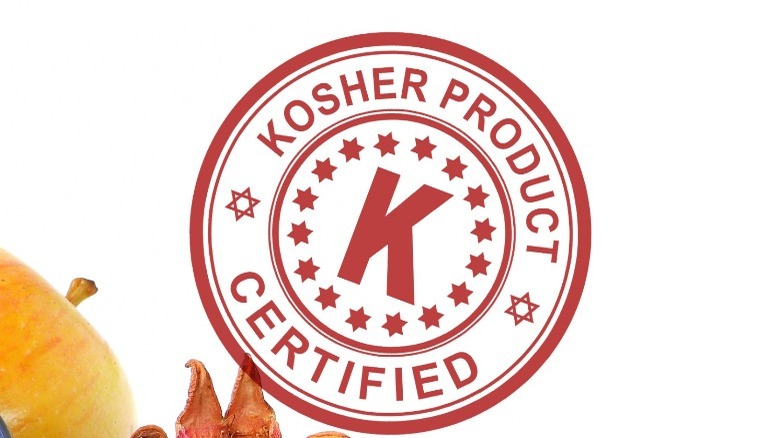 Kosher certification logo on white