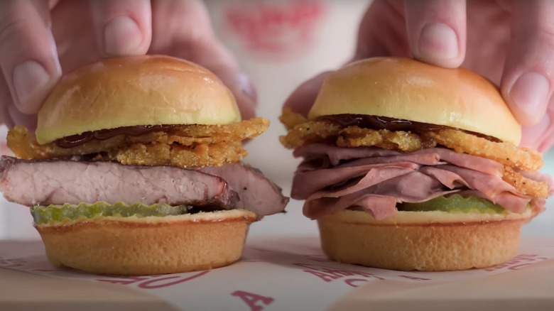 arby's bbq sliders