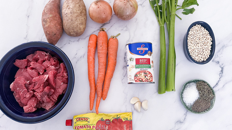 beef barley soup ingredients