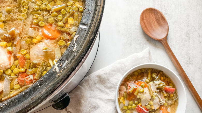 Slow Cooker Belgian Chicken Booyah