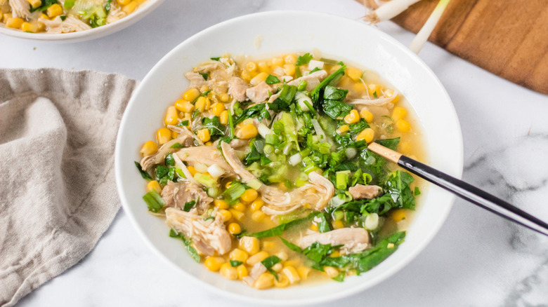 chicken corn soup