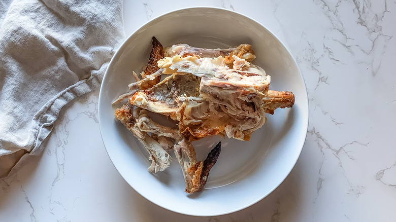 Slow cooker chicken stock recipe carcass 