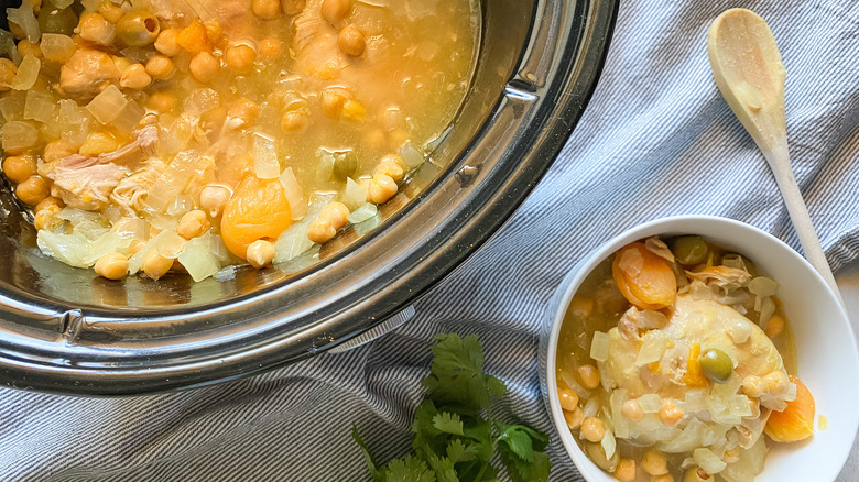 chicken tagine in slow cooker 