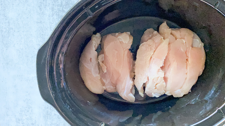 chicken in slow cooker 