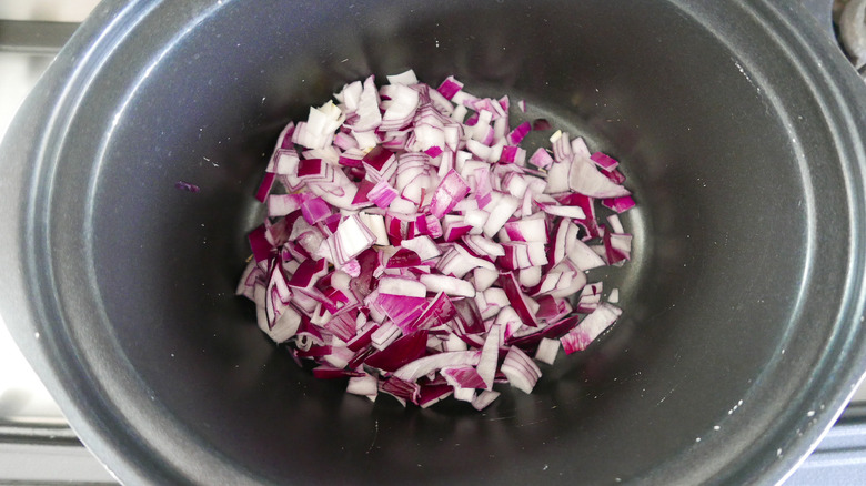 stir fry onions