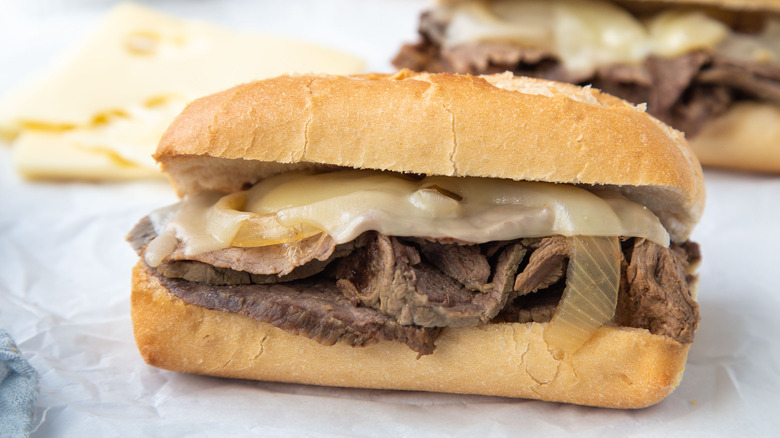 french dip sandwiches