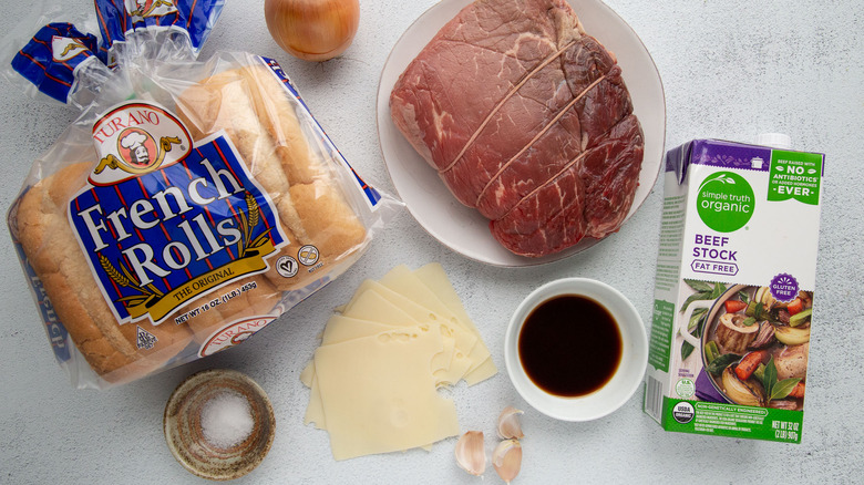 french dip sandwich ingredients 