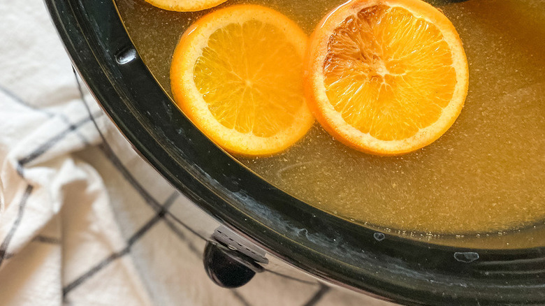 slow cooker mulled cider