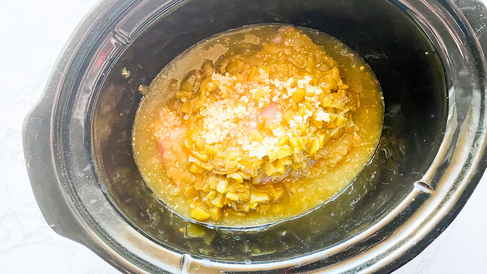 Slow Cooker Pork Green Chili Recipe