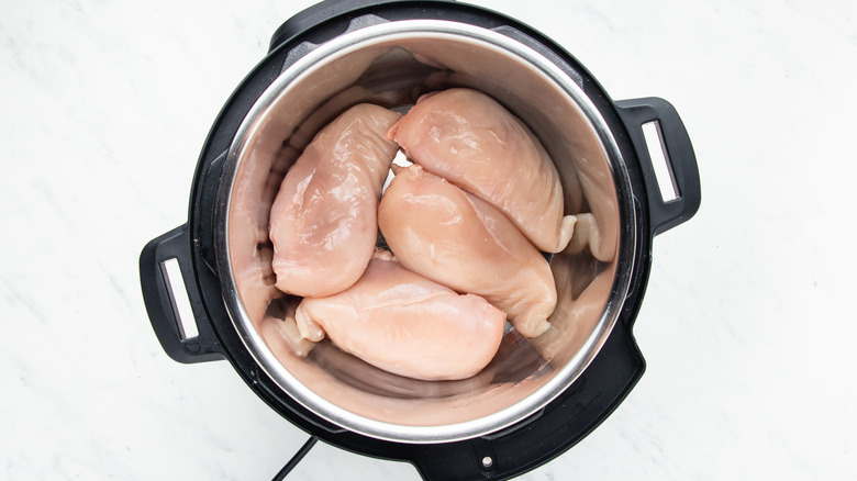 Chicken breasts in slow cooker