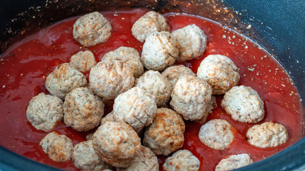 meatballs for slow cooker spaghetti 