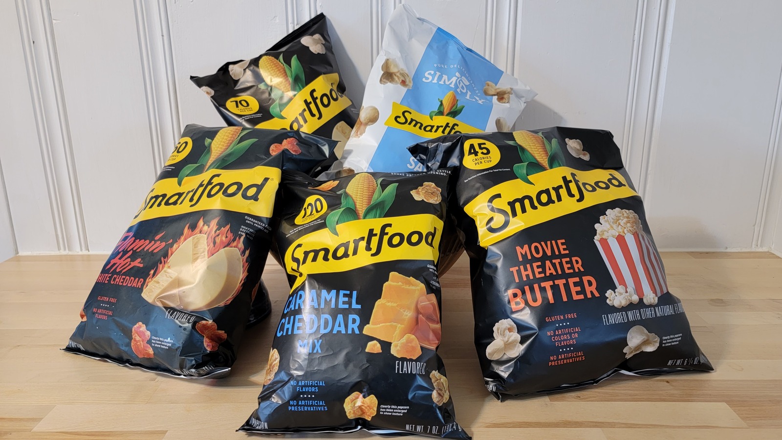 Tales of the Flowers: Doritos Nacho Cheese Smartfood Popcorn taste test  comparison