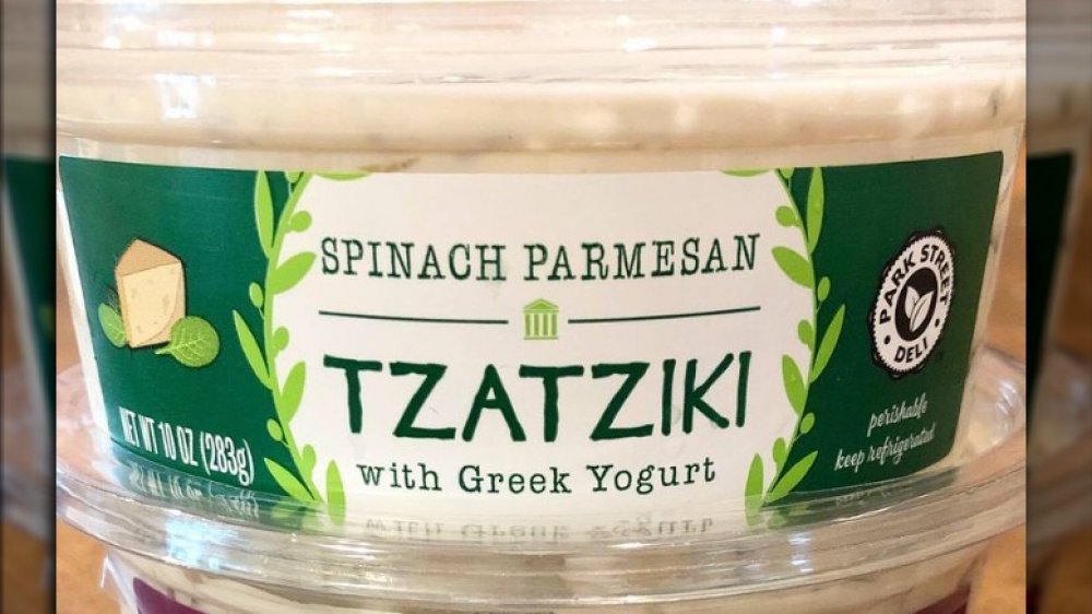 aldi Spinach Parmesan Tzatziki with Greek Yogurt