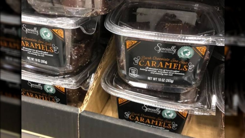 aldi Dark Chocolate Sea Salt Caramels