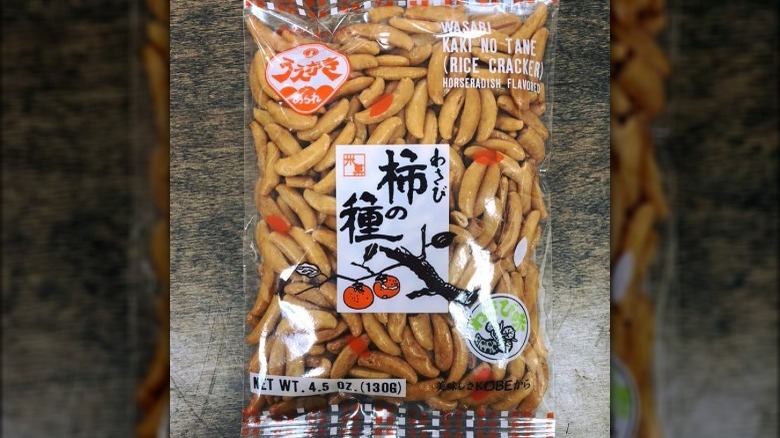 kaki no tane japanese snack