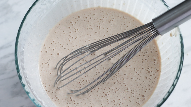 snickerdoodle pancake batter