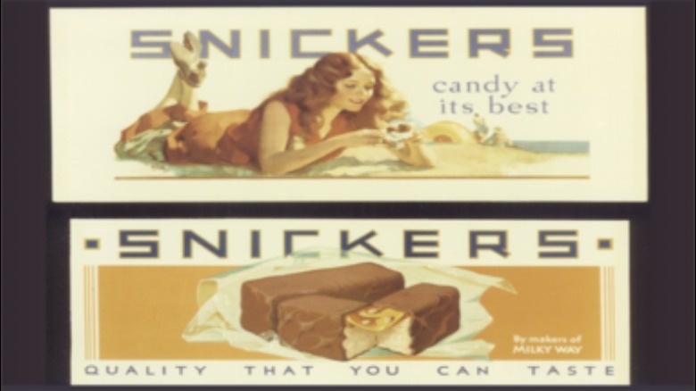 old Snickers design