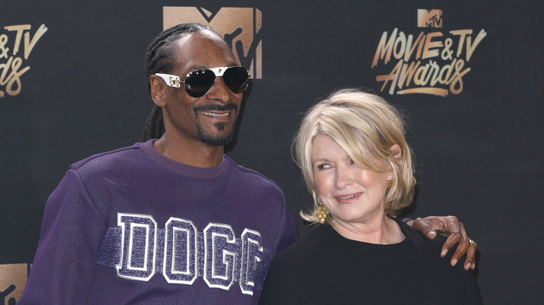 Snoop Dogg and Martha Stewart