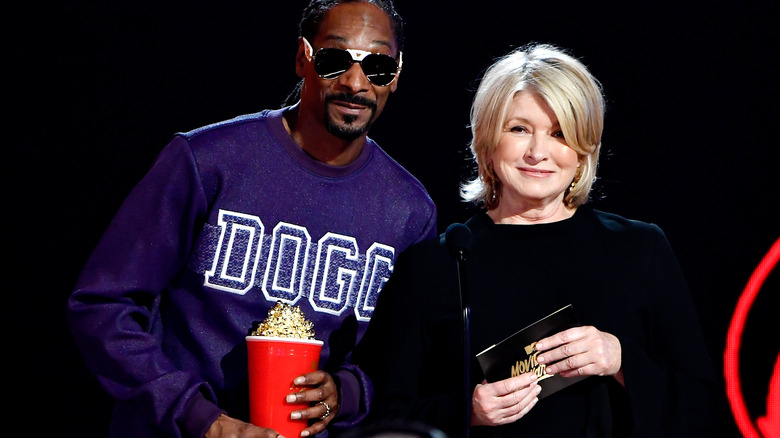 Snoop Dogg and Martha Stewart