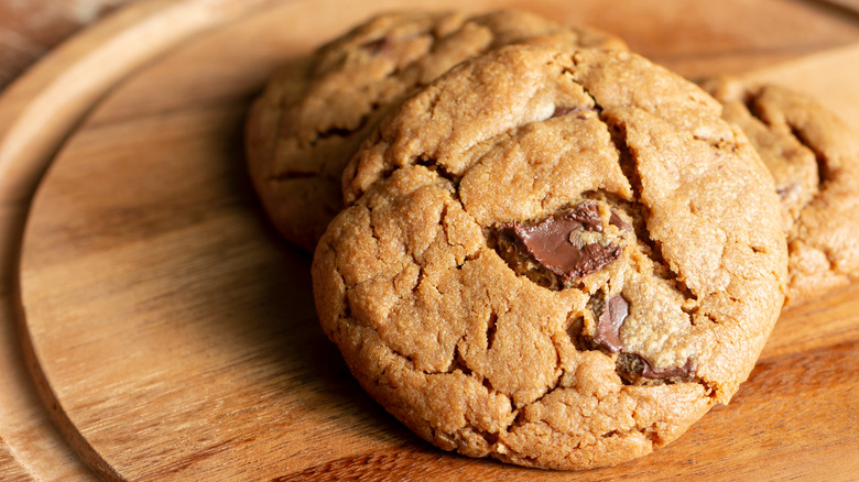 peanut butter chocolate chip cookies