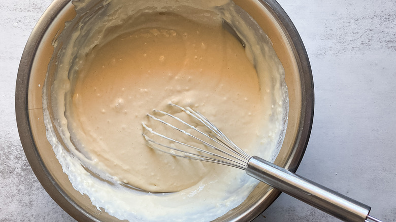 pancake batter