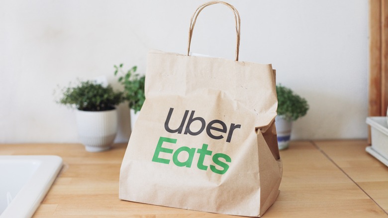 Uber Eats delivery bag