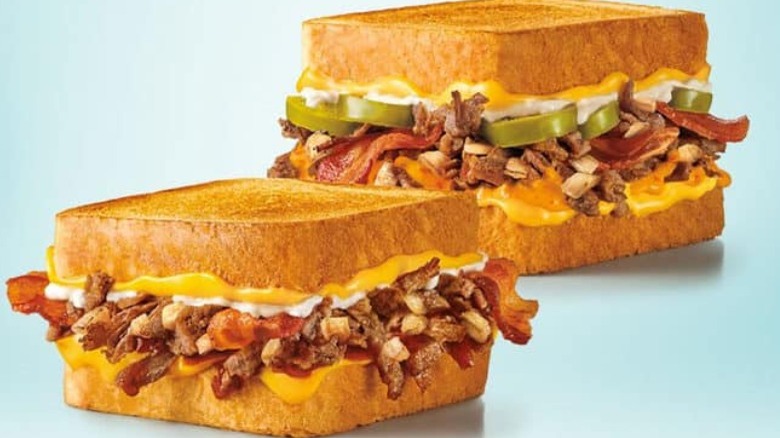 Sonic steak and bacon grilled cheese