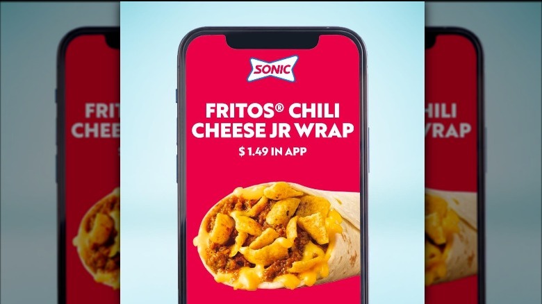 an picture of a phone showing the sonic app