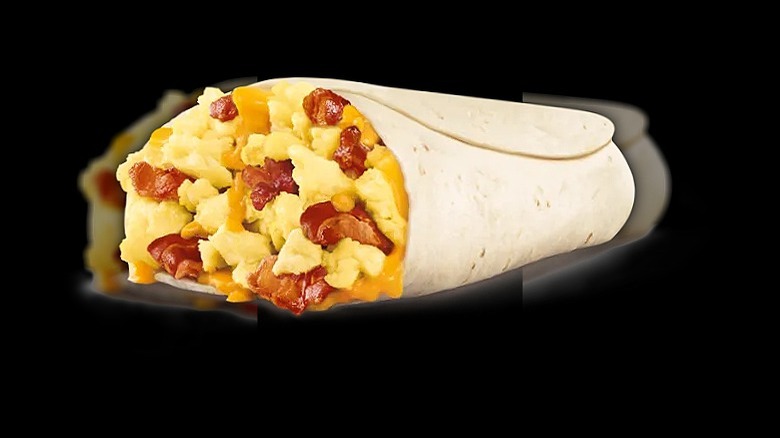 Bacon, Egg, Cheese Breakfast Burrito