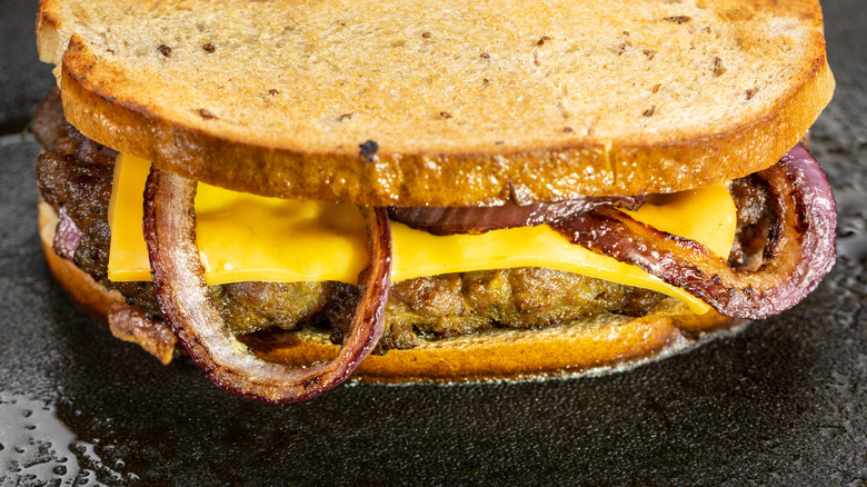 A classic patty melt