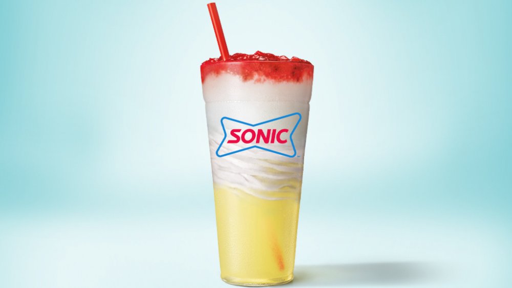 Sonic Lemonberry Slush Float