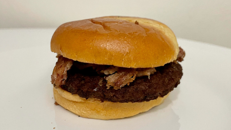 Pulled pork burger
