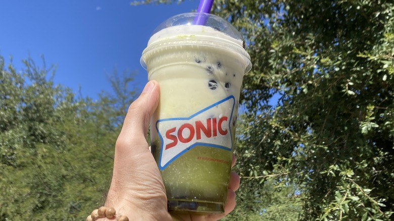 Sonic Witchs Brew held in hand