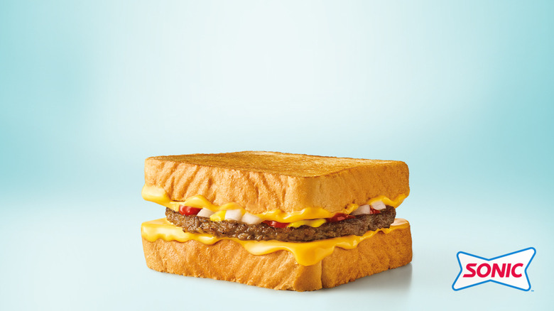 Sonic's new Grilled Cheese Burger