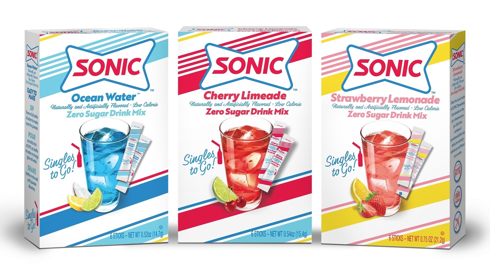 Sonic's New Flavor Mixes Let You Make These Popular Drinks At Home