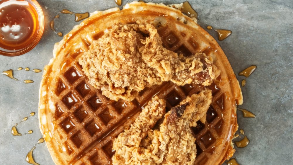 chicken and waffles