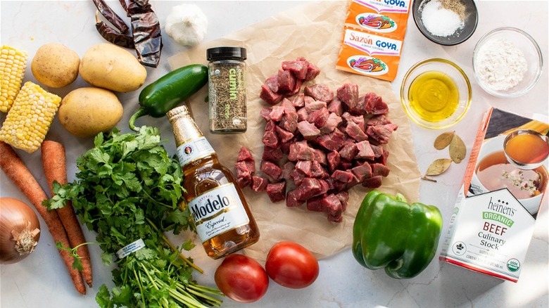 carne guisada ingredients 