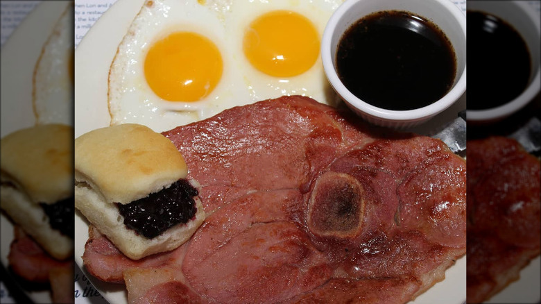 Country Ham with Red-eye Gravy