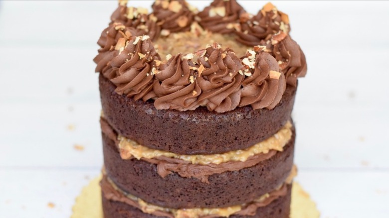 German chocolate cake