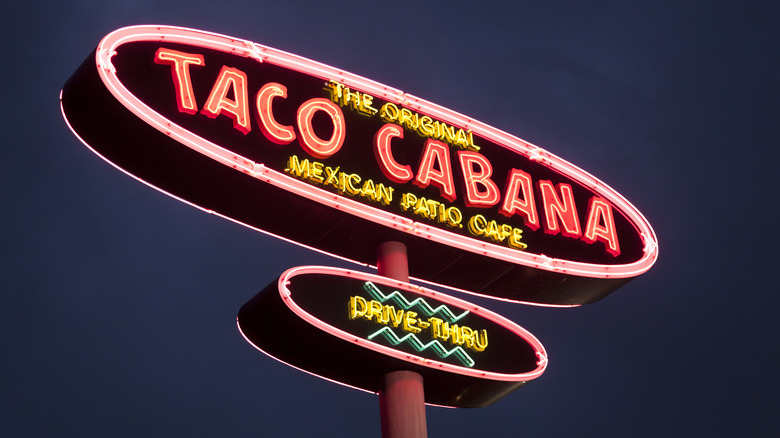 Taco Cabana sign