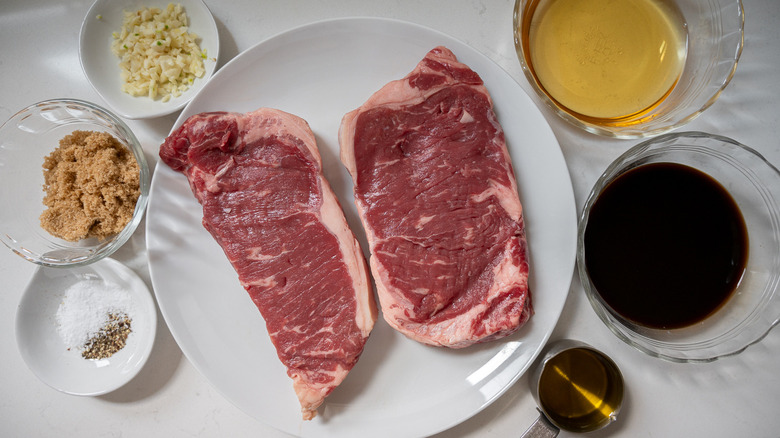 soy bourbon steak ingredients