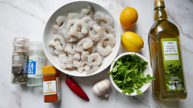 spanish garlic shrimp ingredients 