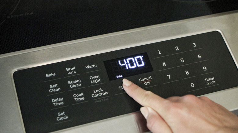 preheat oven to 400F