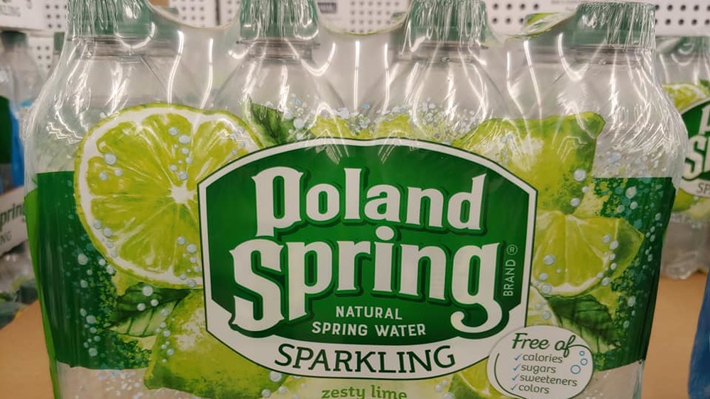 Poland Spring sparkling water