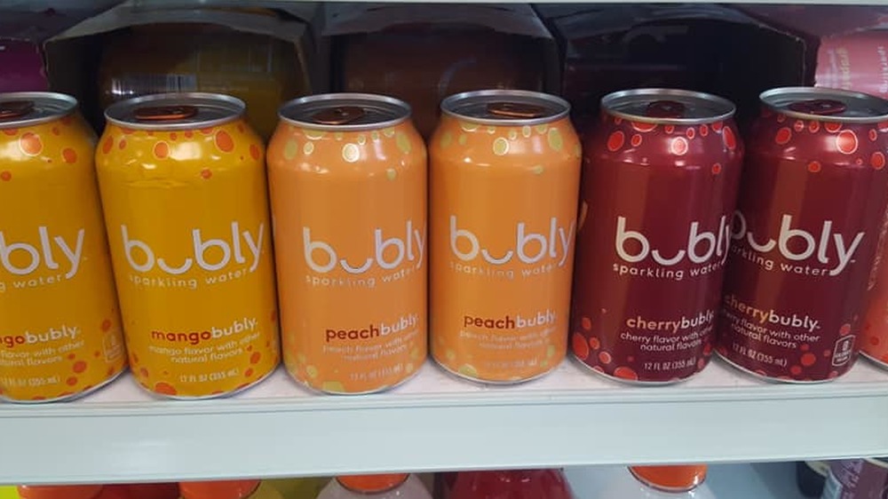 Bubly sparkling water