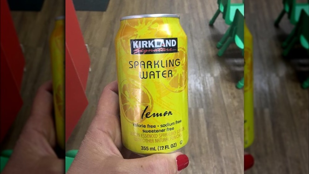 Kirkland Brand sparkling water