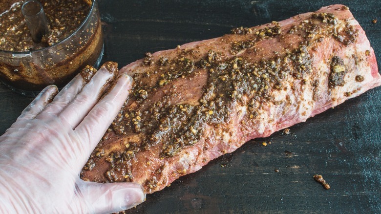 jerk rub on pork ribs