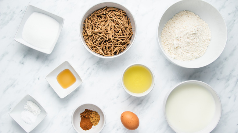 spiced bran muffin ingredients 