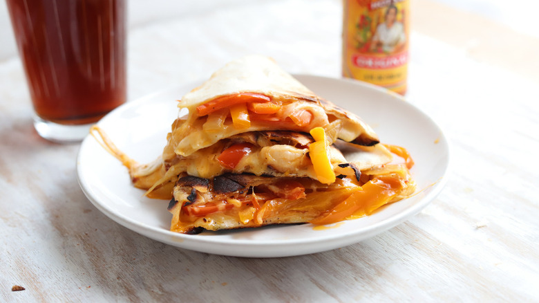 quesadilla with bell peppers