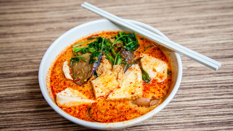 laksa noodle soup